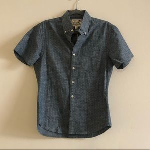 NWT Bonobos Chambray Dotted Shirt - Men’s S